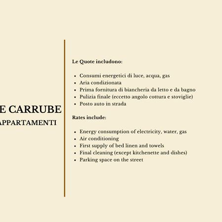 Iss Travel, Le Carrube Two Bedrooms Apartments With Air Conditioning Сан-Теодоро Экстерьер фото